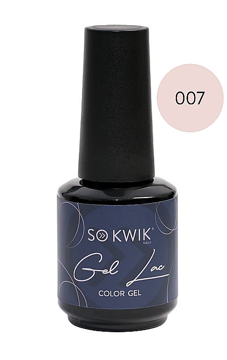 SoKwik - Oja Semipermanenta Nude Collection 007 (15 ml) [1]