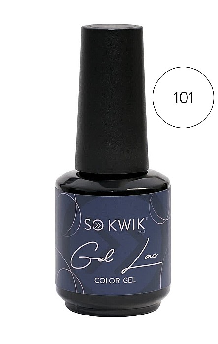 SoKwik - Oja Semipermanenta Black&White Collection 101 (15 ml) [1]