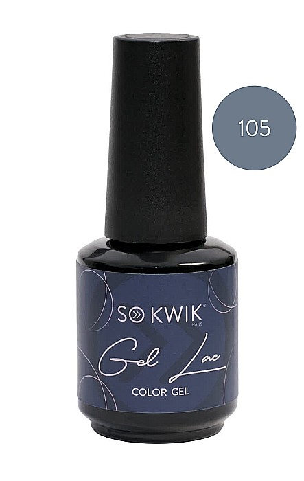 SoKwik - Oja Semipermanenta Black&White Collection 105 (15 ml) [1]