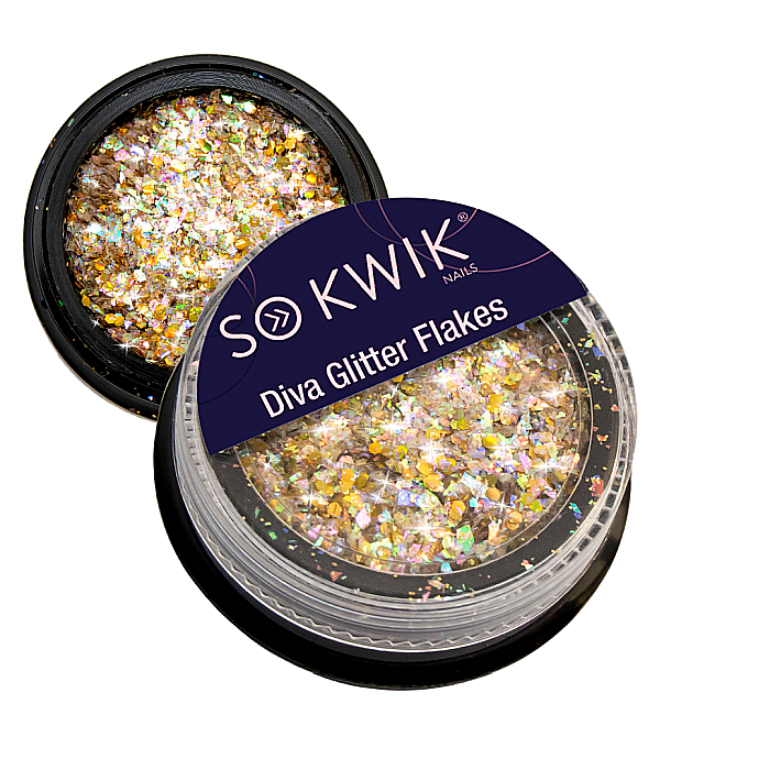 SoKwik - Diva Glitter Flakes Gold 02 [1]