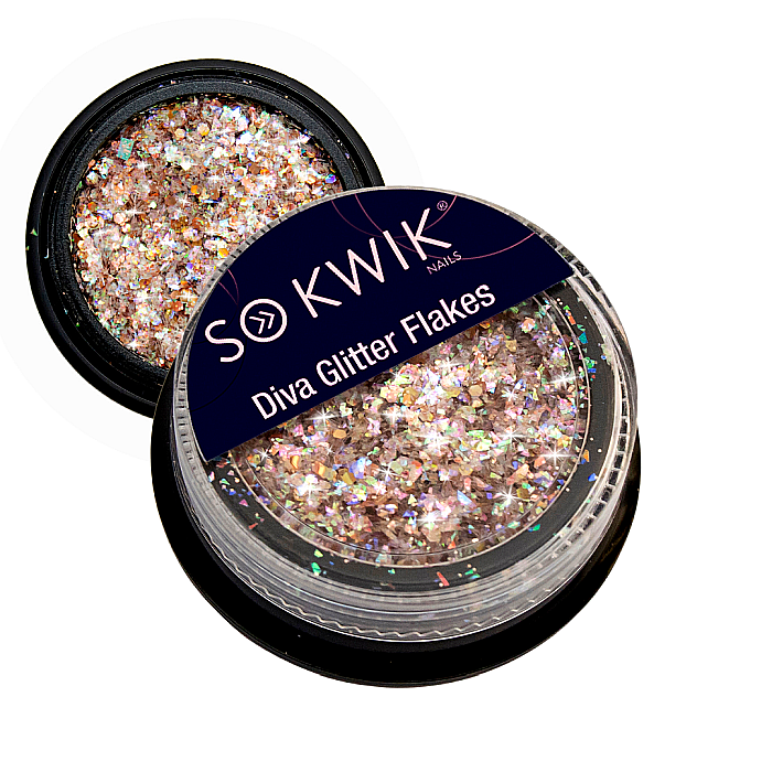 SoKwik - Diva Glitter Flakes Rose Gold 03 [1]