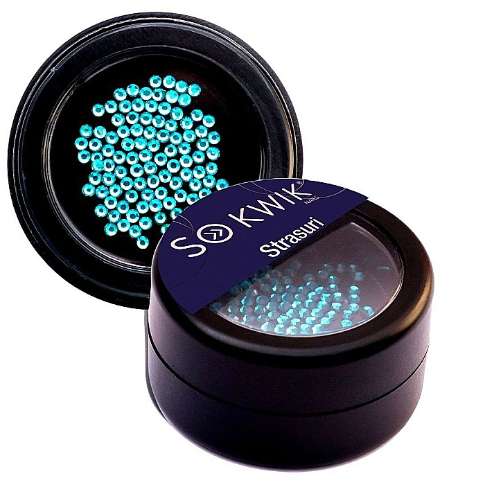 SoKwik - Strasuri SS4 Albastru Zircon [1]