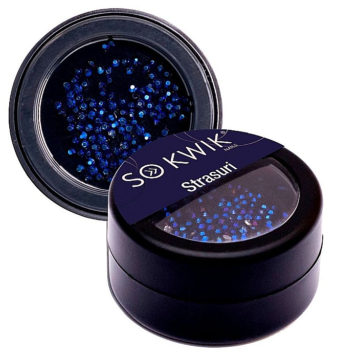 SoKwik - Strasuri SS4 Albastru Metal [1]