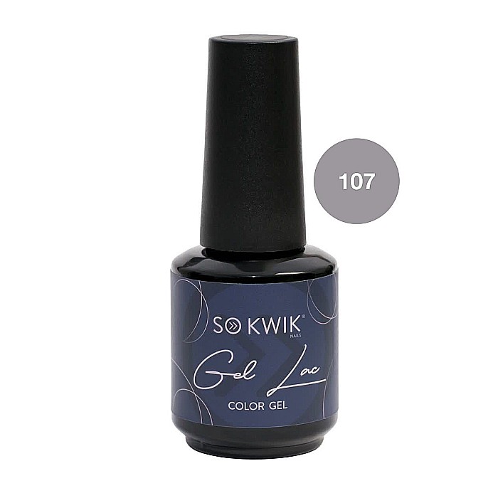 SoKwik - Oja Semipermanenta Black&White Collection Gri Taupe 107 (15 ml) [1]