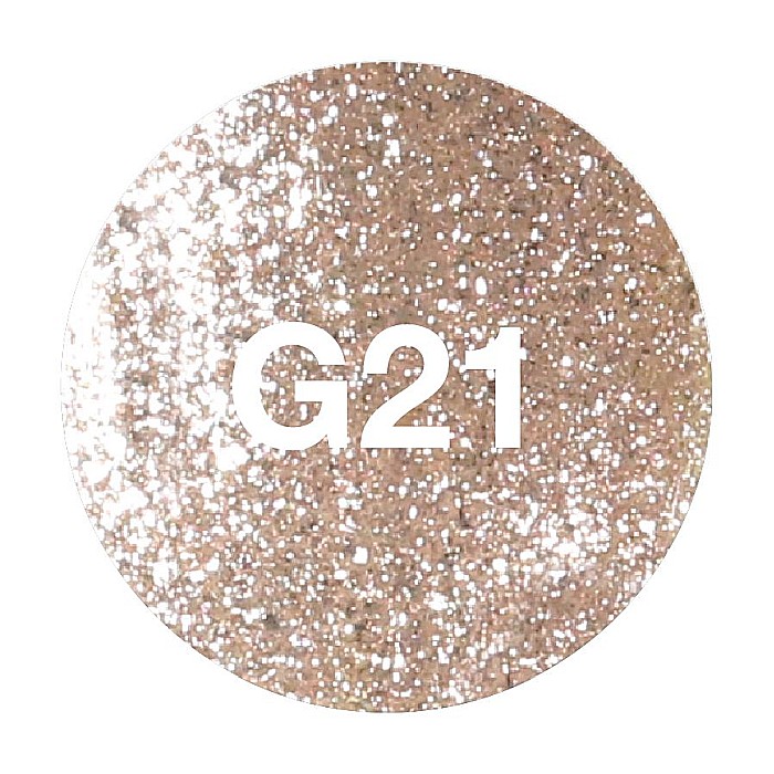 SoKwik - Oja Semipermanenta Glitter Collection Sampanie G21 (15 ml) [2]