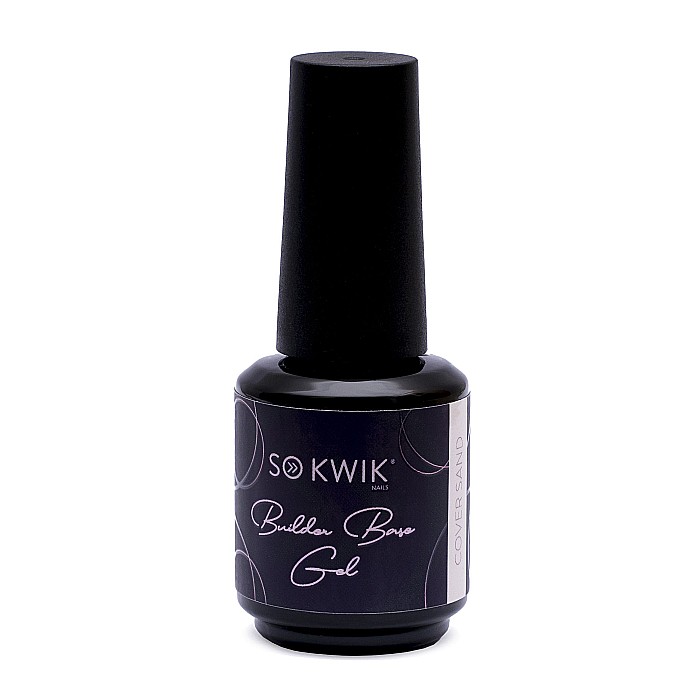 SoKwik - Builder Rubber Base Gel Cover Sand (15ml) [2]