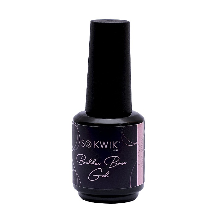 SoKwik - Builder Rubber Base Gel Cover Baby Pink (15ml) [2]