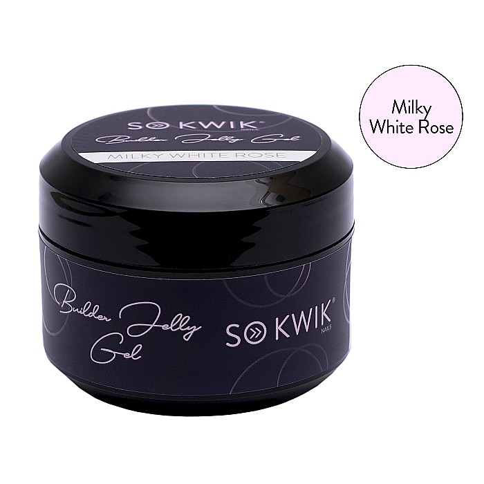 SoKwik - Builder Jelly Gel Milky White Rose (50ml) [1]