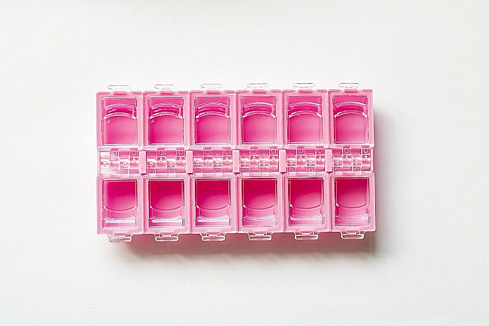 SoKwik - Suport strasuri 12 compartimente PINK [1]