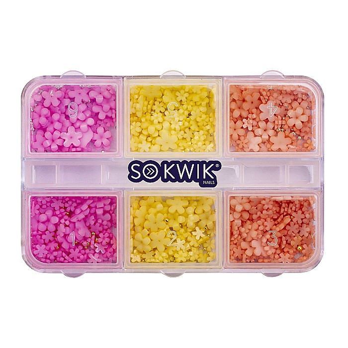 SoKwik - Ornament Flower Power Pink/Yellow/Orange 02 [1]