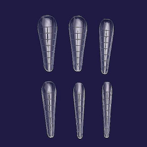 SoKwik - Quick Forms - Tipsuri Reutilizabile Full Cover - Migdala (120/set) [3]