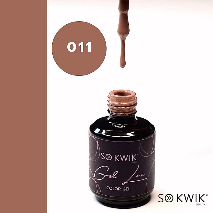 SoKwik - Oja Semipermanenta Nude Collection Old Rose 011(15 ml) [3]