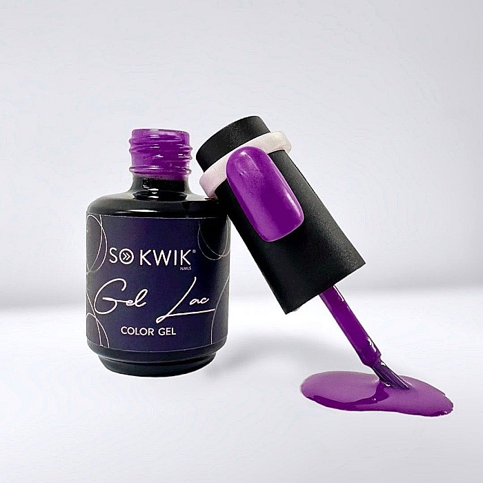 SoKwik - Oja Semipermanenta Violet Collection Mov Vivid 417 (15 ml) [4]
