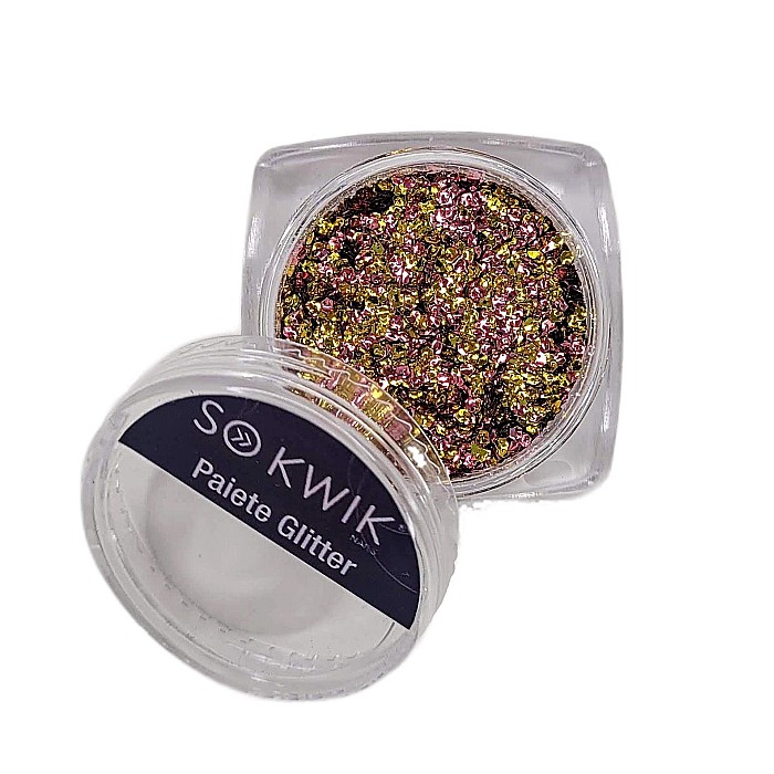 SoKwik - Paiete Glitter Gold/Pink (03) [3]