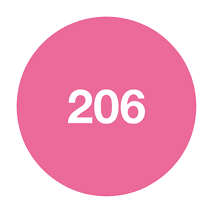 SoKwik - Oja Semipermanenta Pink Collection 206 (15 ml) [2]