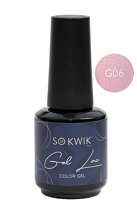 SoKwik - Oja Semipermanenta Glitter Collection G06 (15 ml) [1]