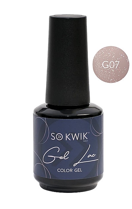 SoKwik - Oja Semipermanenta Glitter Collection G07 (15 ml) [1]