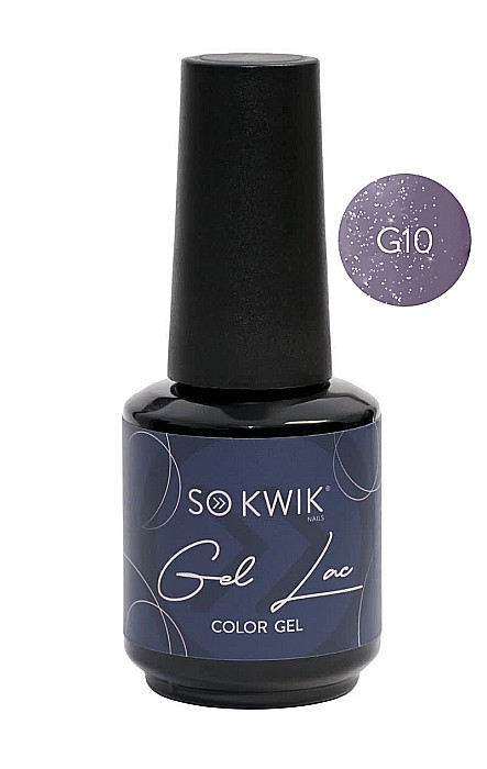 SoKwik - Oja Semipermanenta Glitter Collection G10 (15 ml) [1]