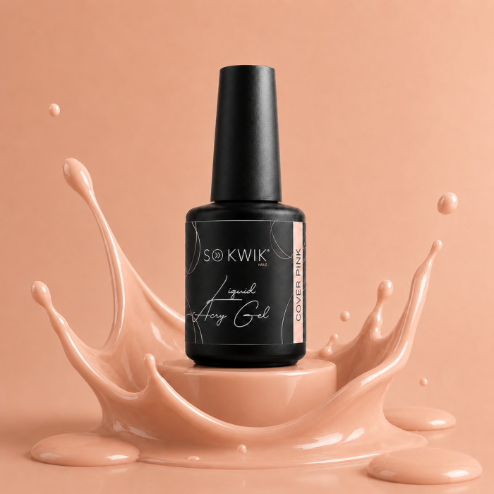 Liquid AcryGel SoKwik 03 Cover Pink 15ml pentru French si Babyboomer [2]