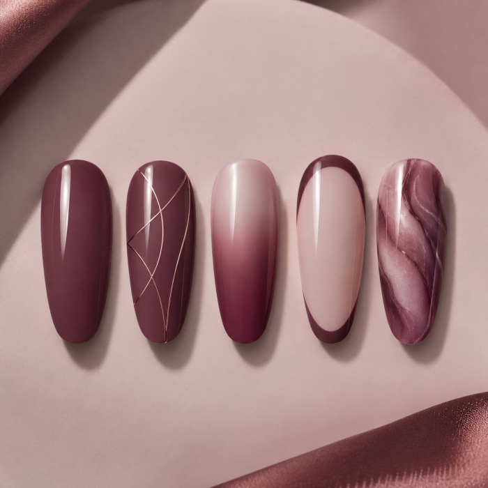 Oja semipermanenta SoKwik 423 Velvet Mauve Soft Bloom Collection [3]
