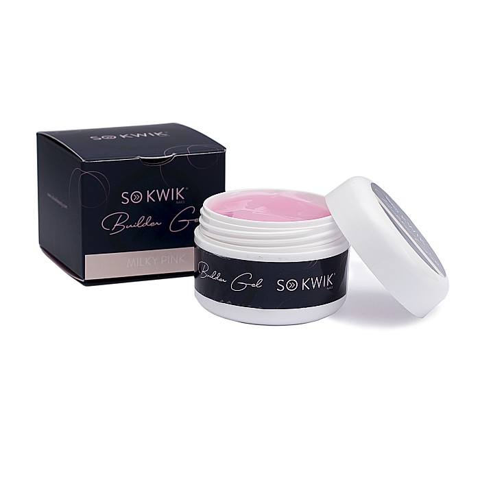 SoKwik Builder Gel - Milky Pink (50 ml) [3]