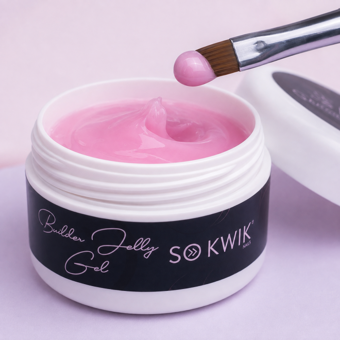 Gel de constructie SoKwik Builder Jelly Gel Milky Pink 50ml [2]
