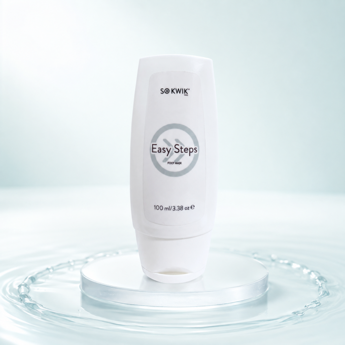 Masca exfolianta picioare SoKwik Easy Steps Foot Mask 100ml [2]