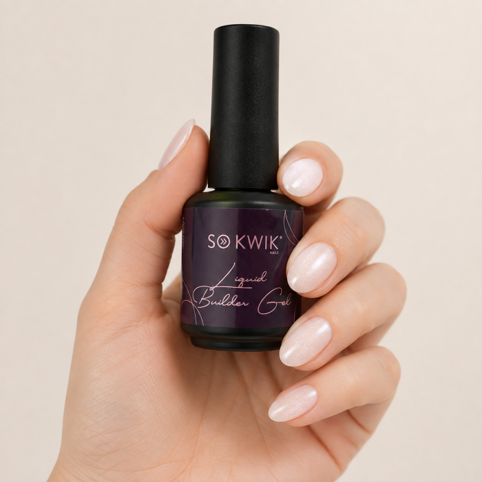 Gel de constructie fluid SoKwik Liquid Builder Gel Diamond Collection D01 [3]