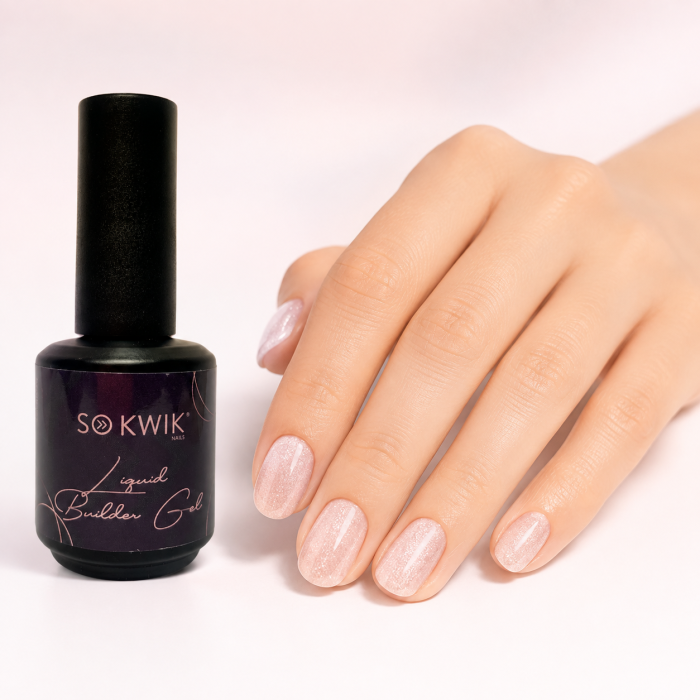 Gel de constructie fluid SoKwik Liquid Builder Gel Diamond Collection D06 [2]
