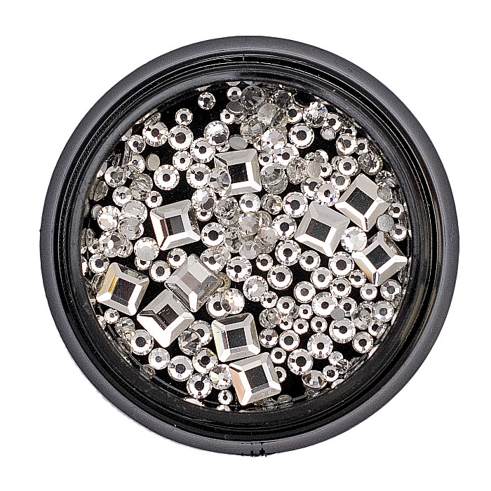 SoKwik - Mix Strasuri 001 SILVER (10mari+50mici) [2]