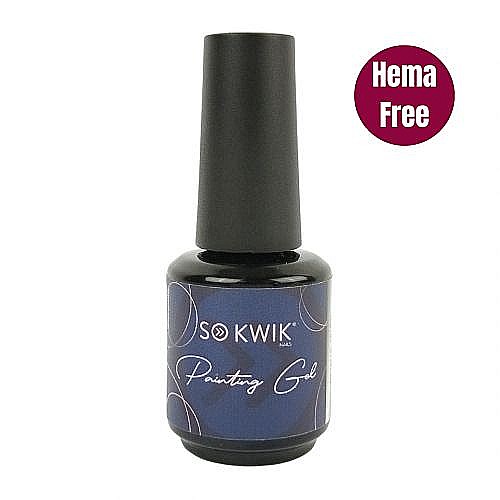 SoKwik - Painting Gel Metalic Silver (15ml) [2]