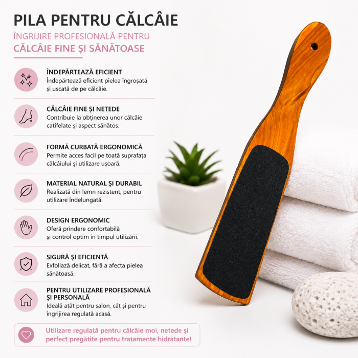 Pila pentru calcaie din lemn – SoKwik SO600 [3]