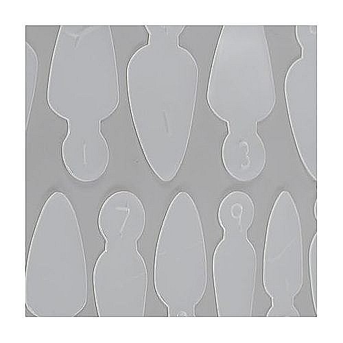 SoKwik Quick French Silicon Pads - Paduri de silicon reutilizabile pentru french (12 marimi) [3]