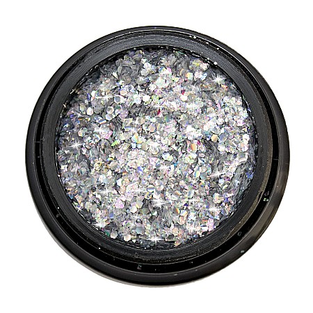 SoKwik - Diva Glitter Flakes Silver 01 [2]