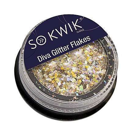 SoKwik - Diva Glitter Flakes Gold 02 [1]