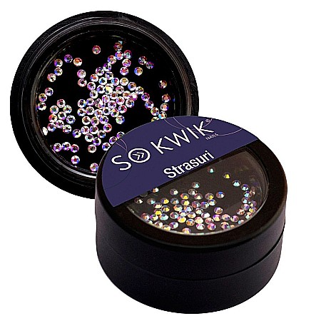 Ornamente - SoKwik - Strasuri SS4 Crystal Aurora Boreala