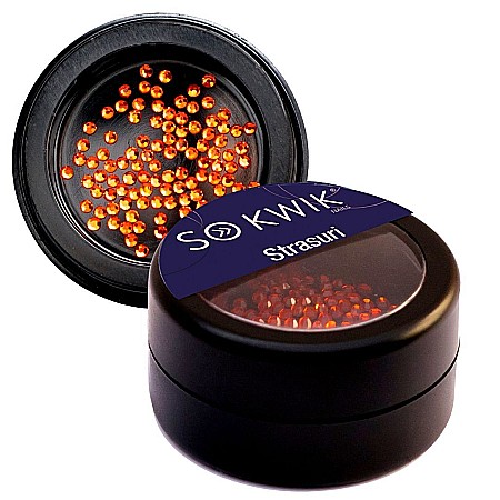 Ornamente - SoKwik - Strasuri SS4 Portocaliu Hyacinth