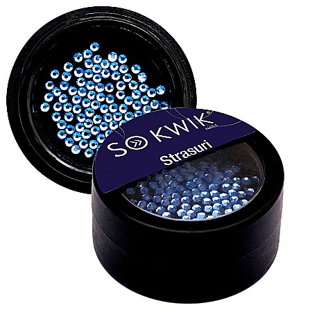 Ornamente - SoKwik - Strasuri SS5 Albastru Saphire Deschis