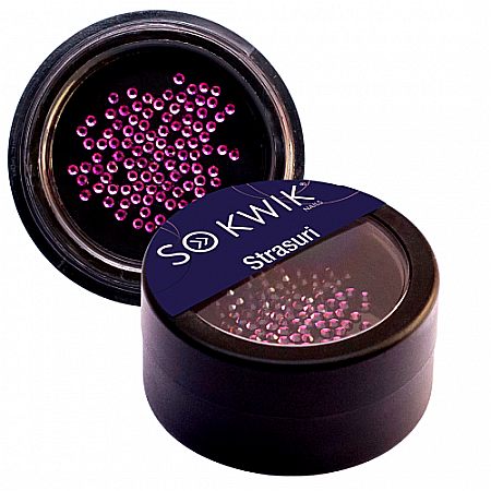 Ornamente - SoKwik - Strasuri SS3 Roz Amethyst