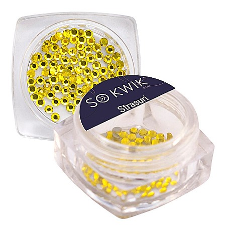 Ornamente - SoKwik - Strasuri SS6 Galben Citric