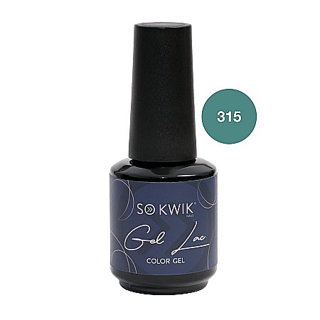 Unghii Tehnice - SoKwik - Oja Semipermanenta Blue&Green Collection Verde Salvie 315 (15 ml)