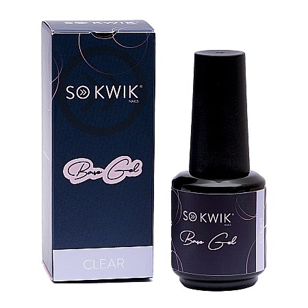 Geluri de baza - SoKwik Base Gel Renewed - Gel de baza transparent (15ml)