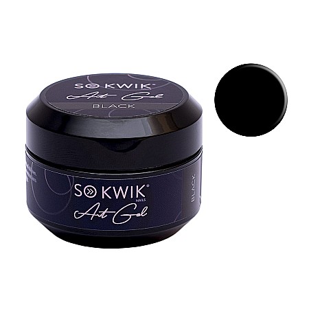 Geluri de constructie - SoKwik - Art Gel Black 02 (15g)