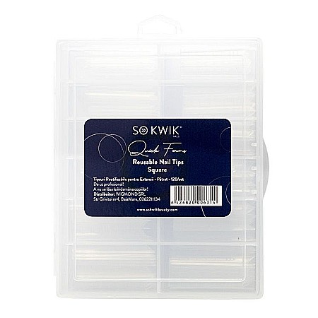 SoKwik - Quick Forms - Tipsuri Reutilizabile Patrat (120/set) [2]