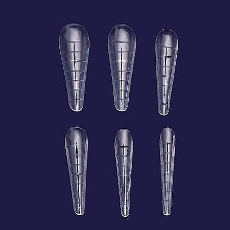 SoKwik - Quick Forms - Tipsuri Reutilizabile Full Cover - Migdala (120/set) [2]