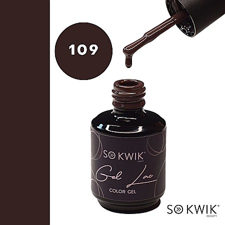 SoKwik - Oja Semipermanenta Black&White Collection Gri Warm 109 (15 ml) [2]