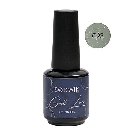Unghii Tehnice - SoKwik - Oja Semipermanenta Glitter Collection G25 (15 ml)