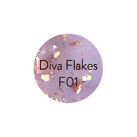 SoKwik - Oja Semipermanenta Diva Flakes Collection F01 (15ml) [1]