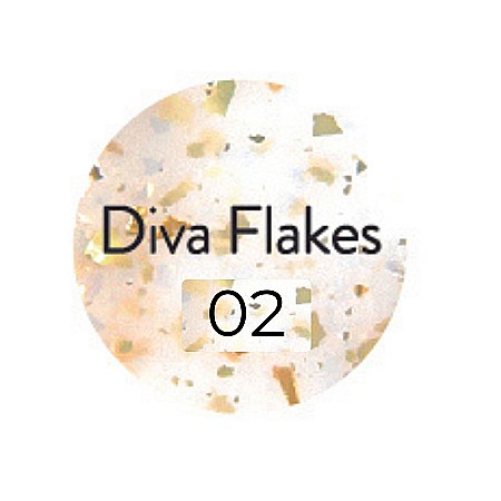 SoKwik - Oja Semipermanenta Diva Flakes Collection F02 (15ml) [1]