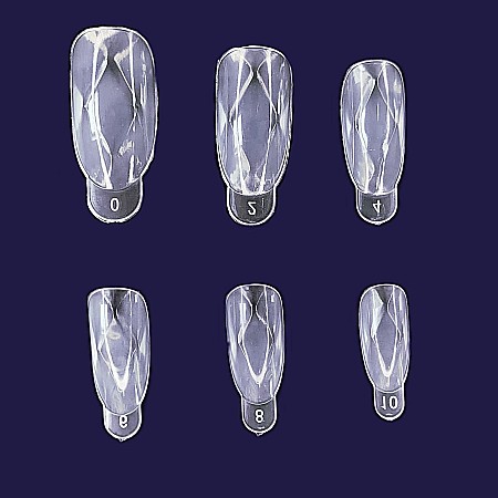 SoKwik - Quick Forms - Tipsuri Reutilizabile Full Cover - Oval Diamond (120/set) [1]